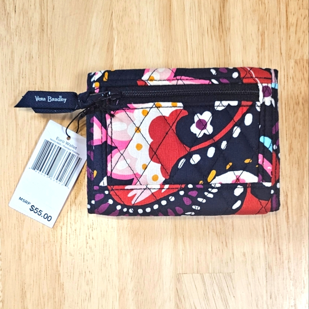 New✨️Vera Bradley Euro Wallet - Picture 5 of 8